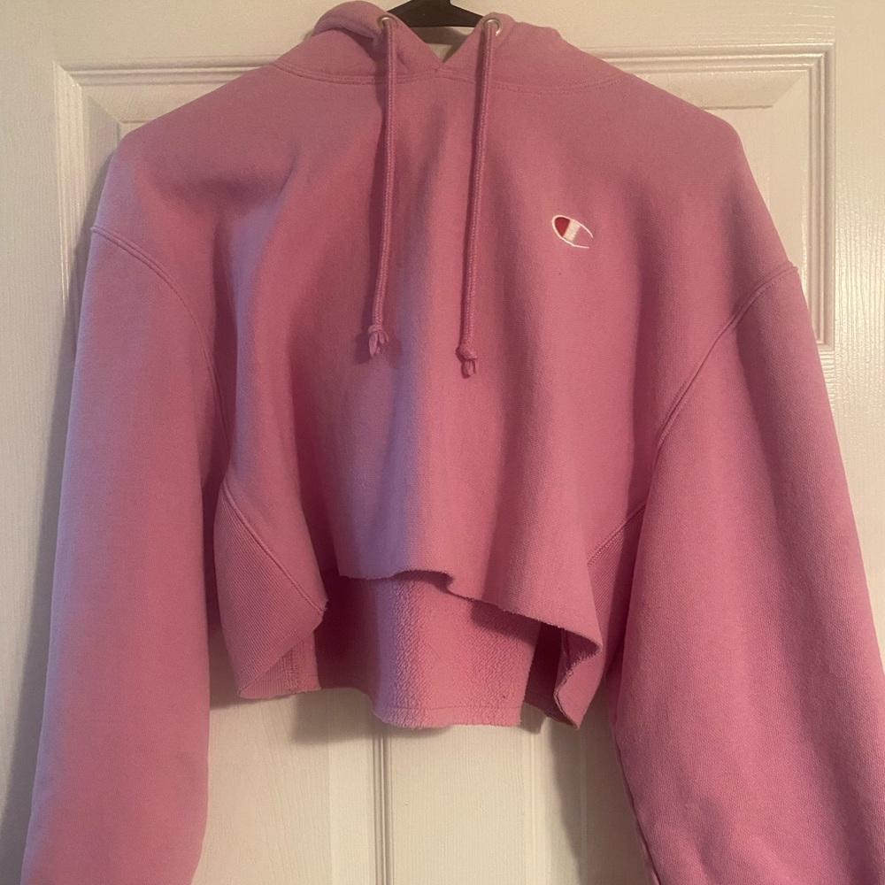 Cropped champion sweatshirt